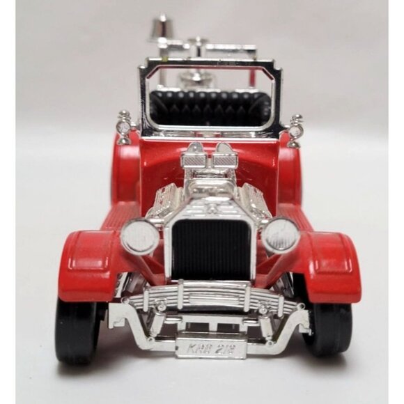 Vintage 1974 Matchbox Speed Kings Red Diecast Plastic Fire Chief Toy Car K50-53 - Picture 4 of 7